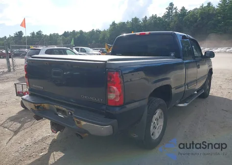 2005 Chevrolet Silverado 1500 Ls из США, поврежденный, VIN 1GCEK19Z35Z288171